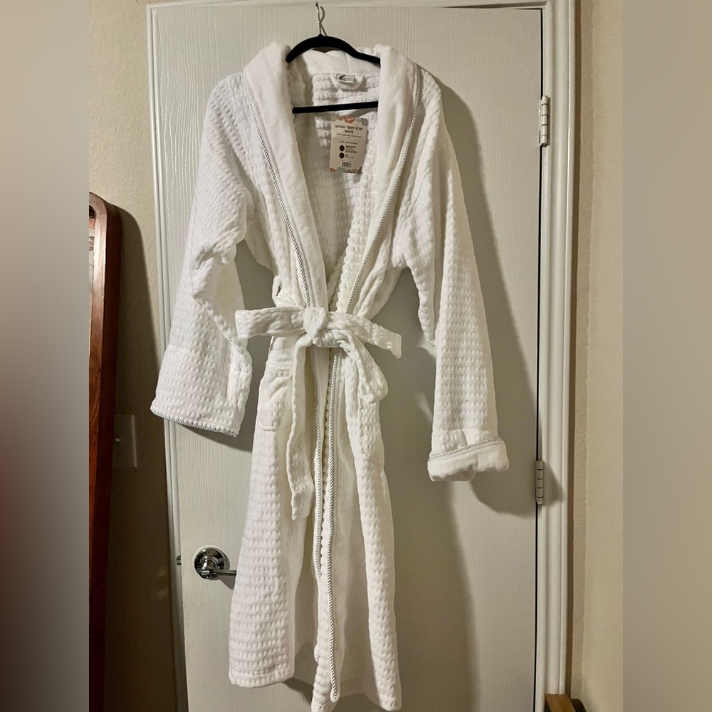 Super Soft Sposh Terry White Robe